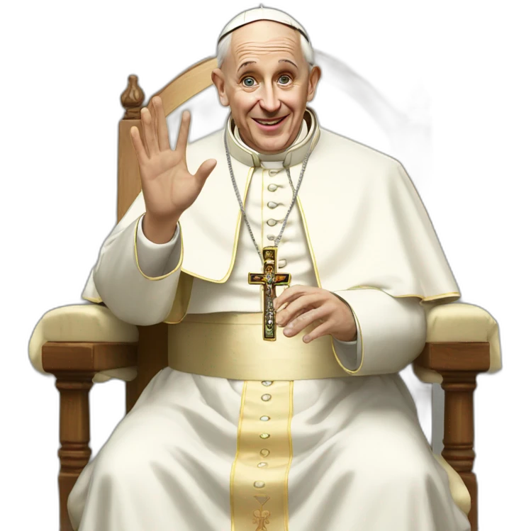 pope blesses you emoji