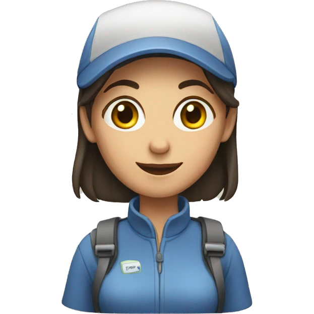 delivery woman emoji