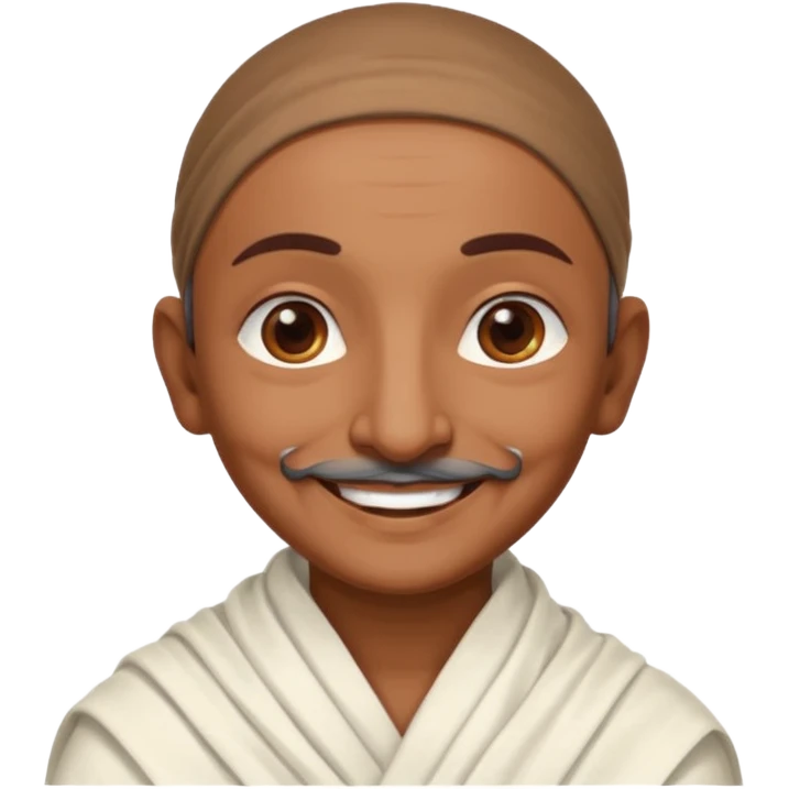 Gandhi emoji