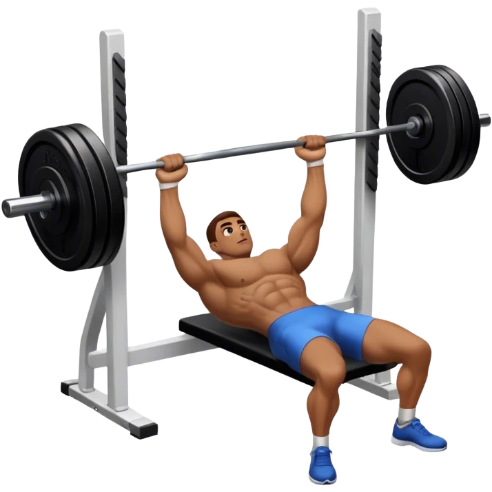 close-grip flat-benchpress emoji