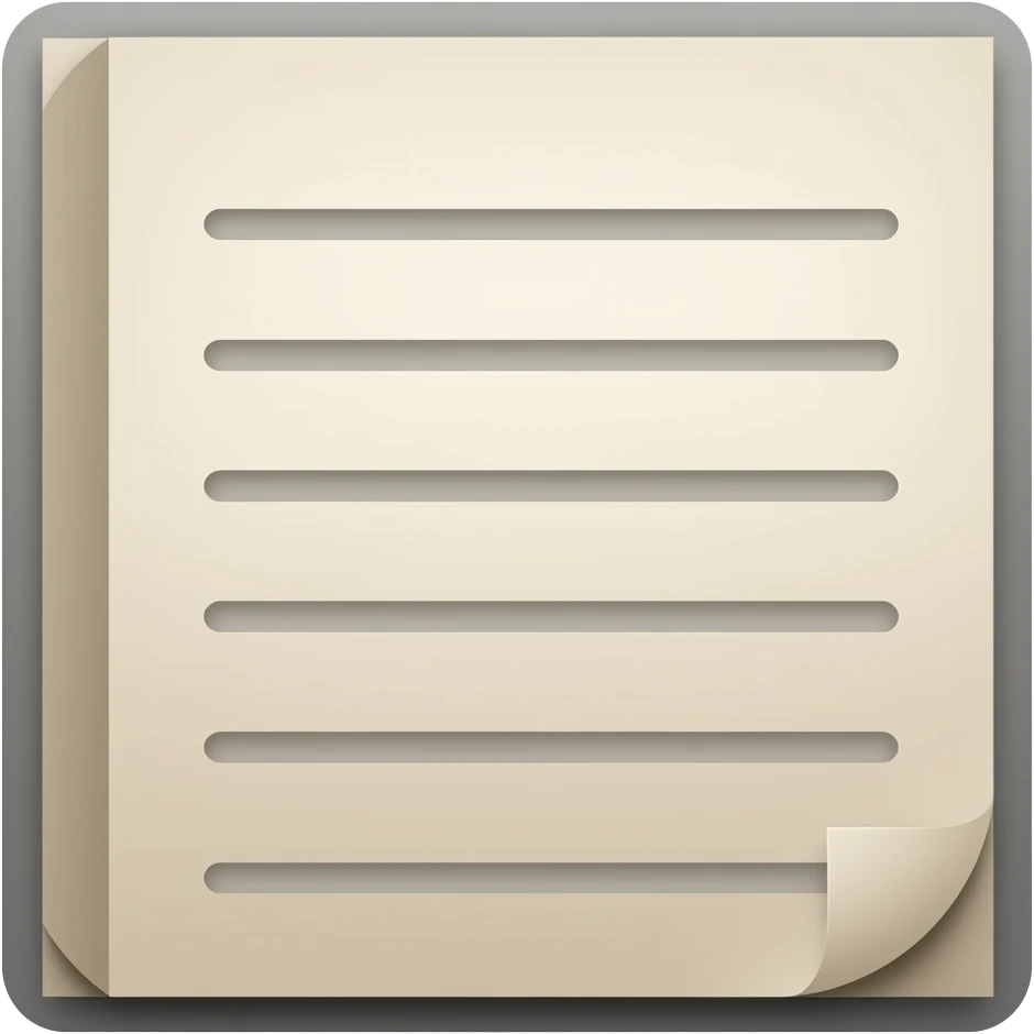 flat icon of a ledger book, simple rectangle with a thin horizontal line, minimal design, single color + small accent, no details, no gradients, no background, centered, fills canvas, emoji style emoji