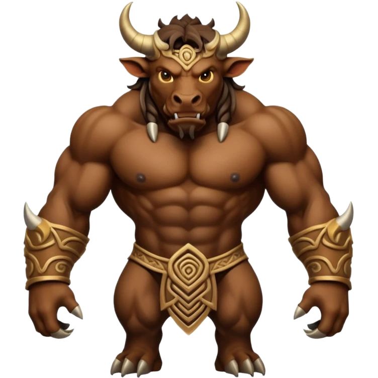 Minotaure emoji