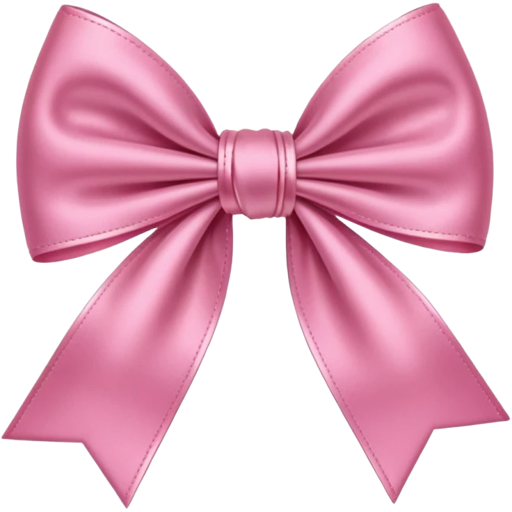 Coquette bow emoji