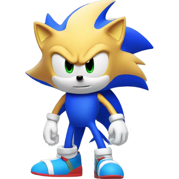 Sonic the Hedgehog emoji