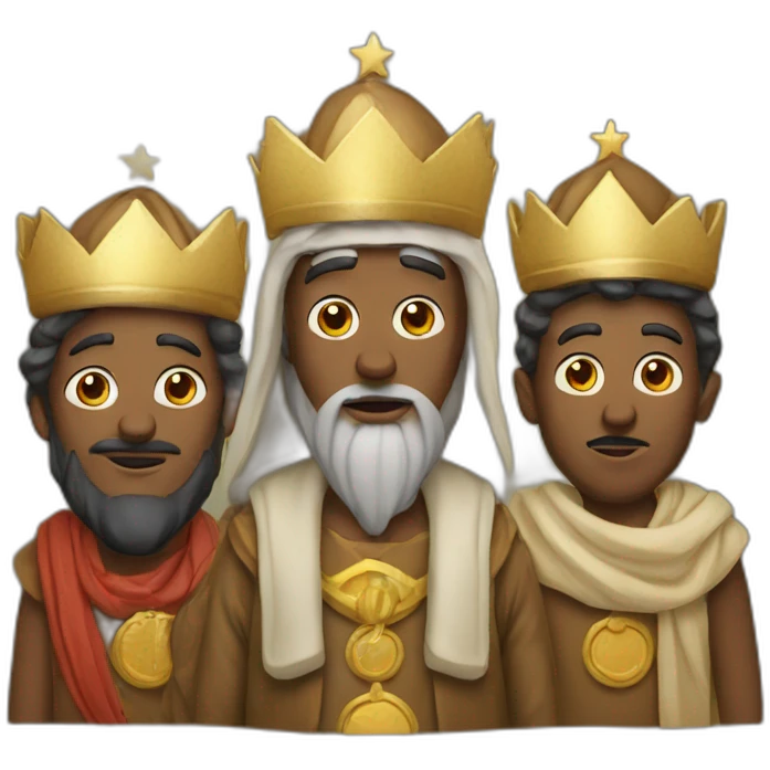 three wise men emoji