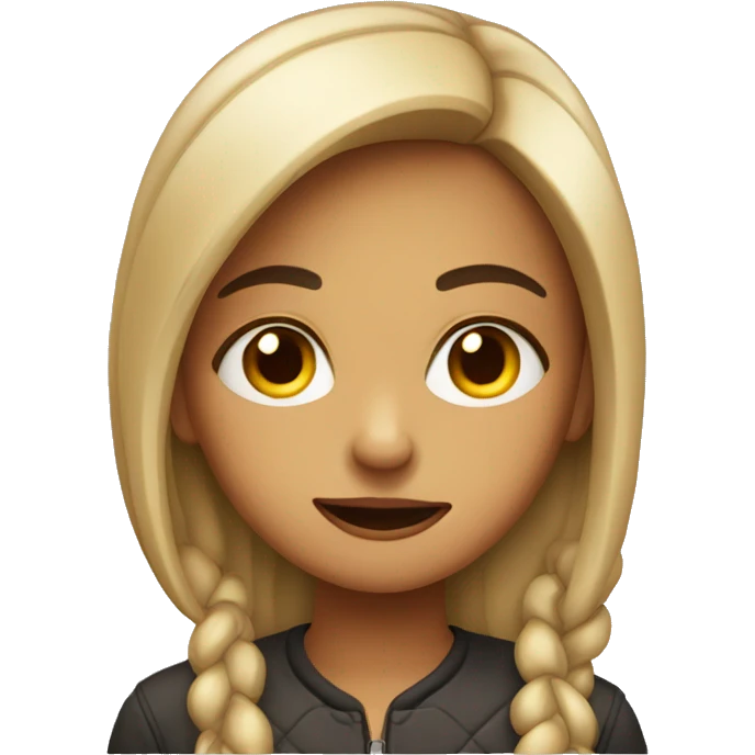 girl giving side eye emoji