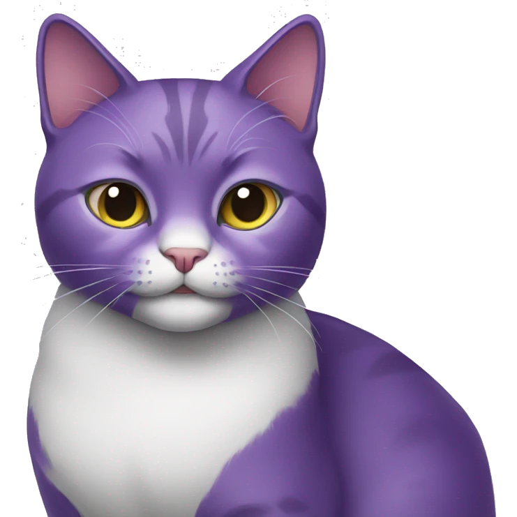 purple cat emoji