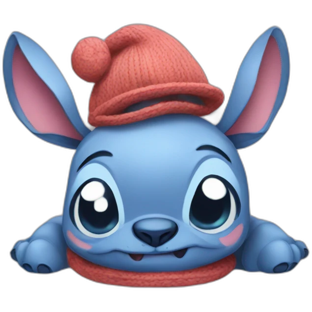 Stitch dessin animé emoji