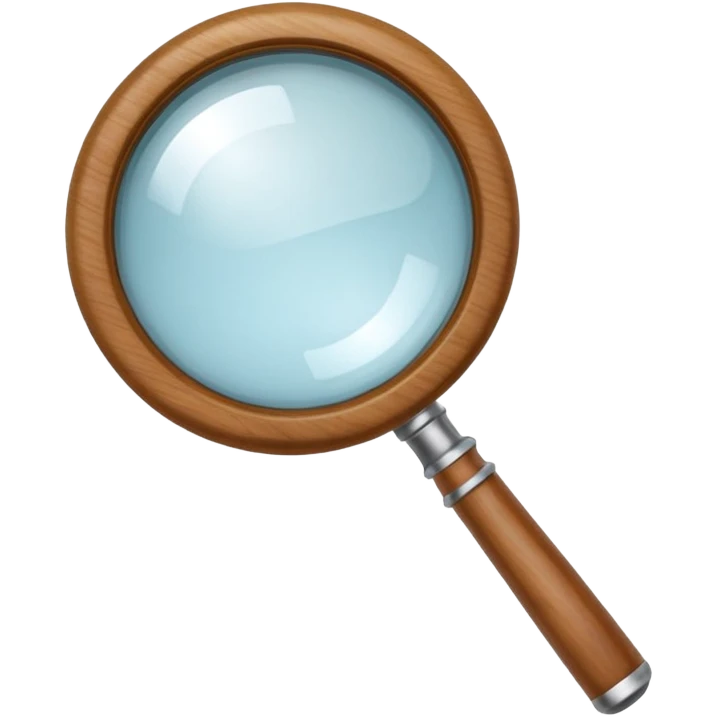 magnifying glass emoji