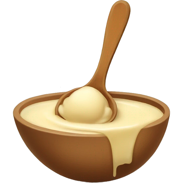 a spoonful of miso paste emoji