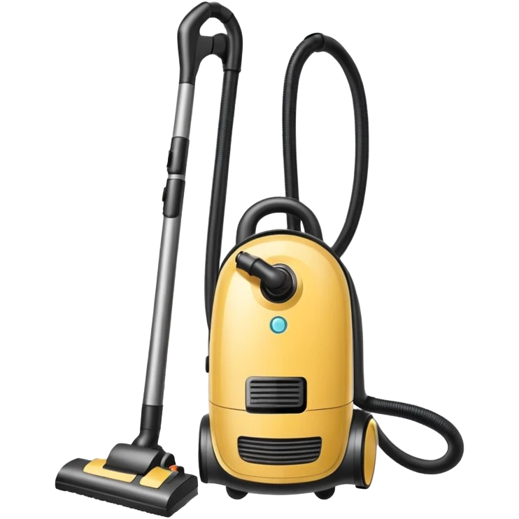 Realistic vacume with neutral color emoji