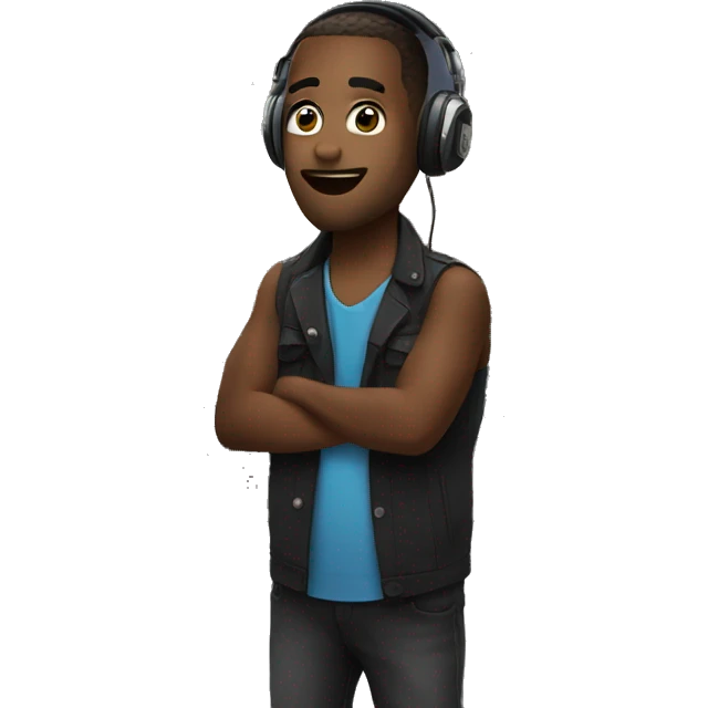 Sound engineer in live concert  emoji