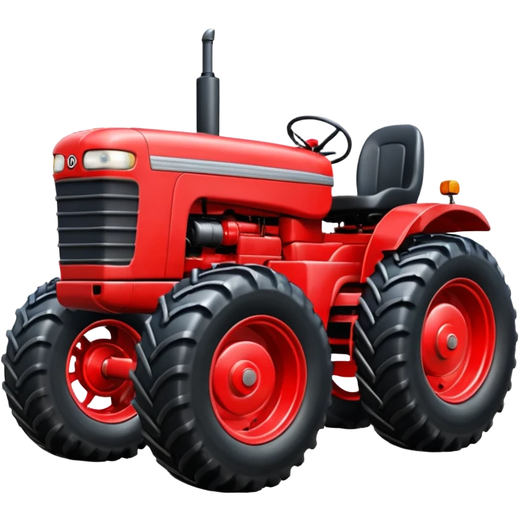 Case tractor emoji