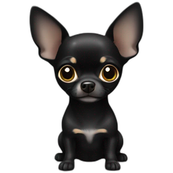 black-chihuahua emoji