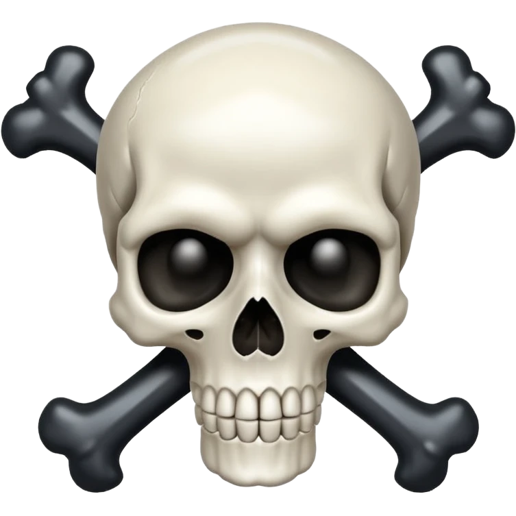 skull with crossed bones emoji