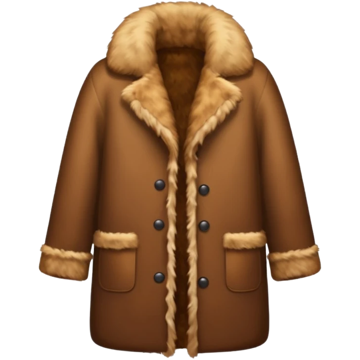Fur coat emoji