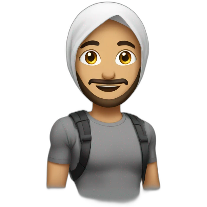 Gym muslim emoji