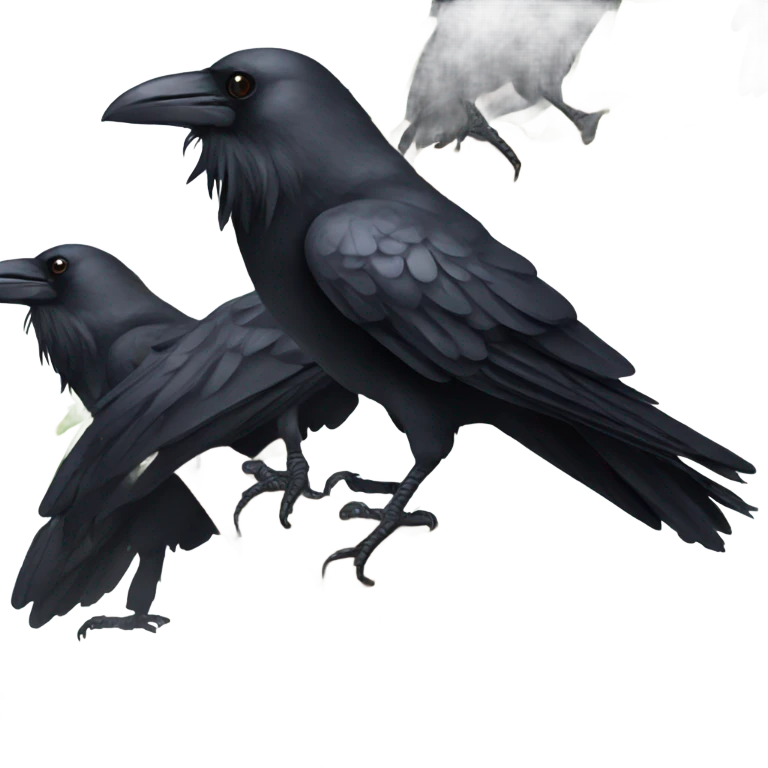 Raven emoji