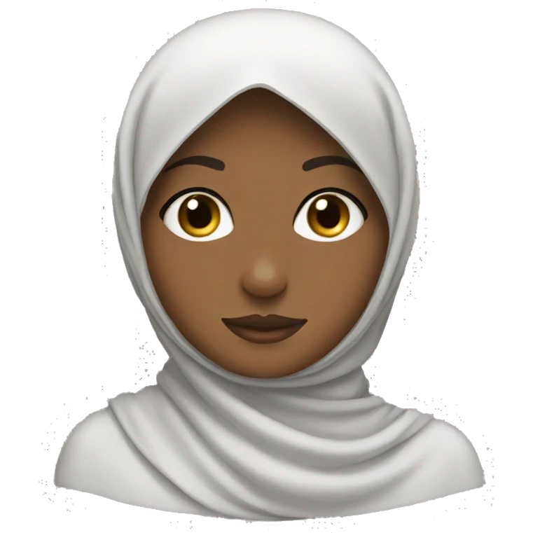 Hijab girl emoji