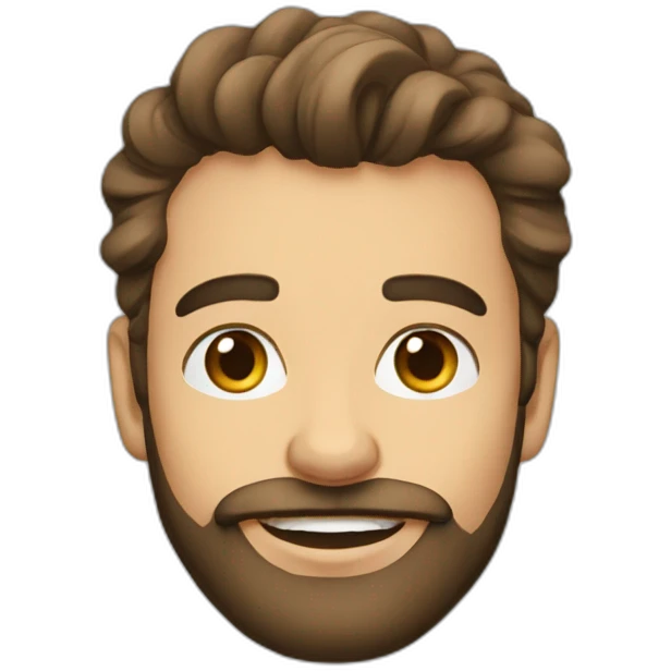 jeune barbu emoji