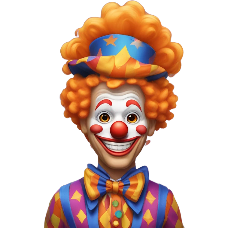 Donald Trump clown emoji