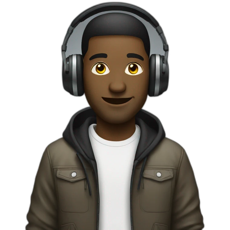 Dj person emoji