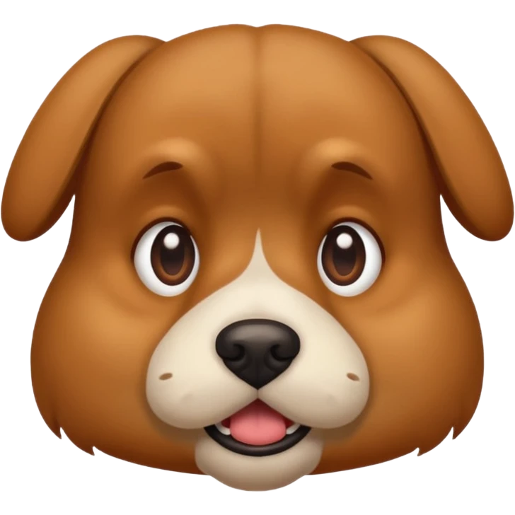 Annoying dog emoji