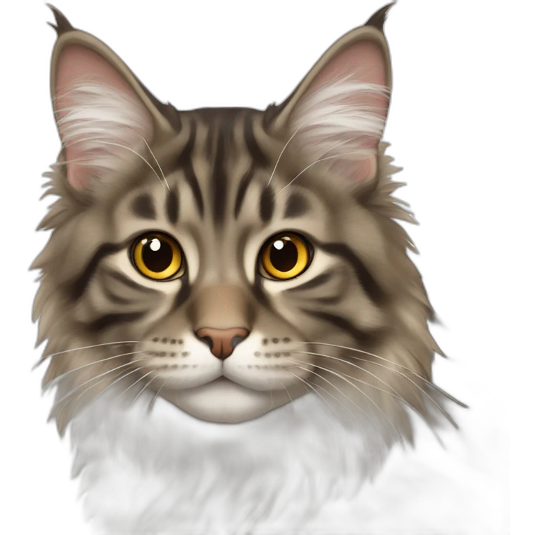 mainecoon cat emoji