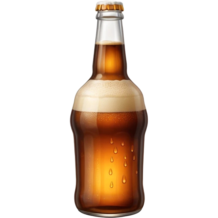 bottle of brown ale emoji