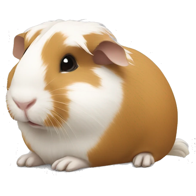 Guineapig laying down  emoji
