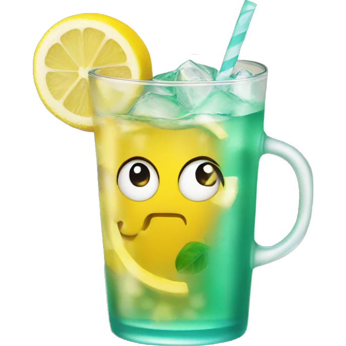 lemon ice tea emoji