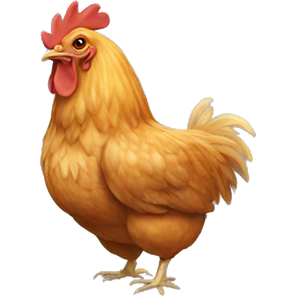 Chicken rock  emoji