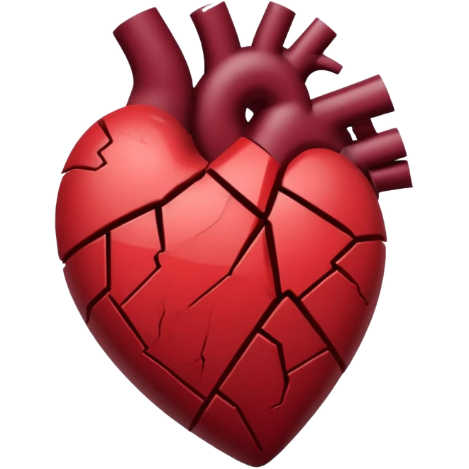 marron break heart emoji