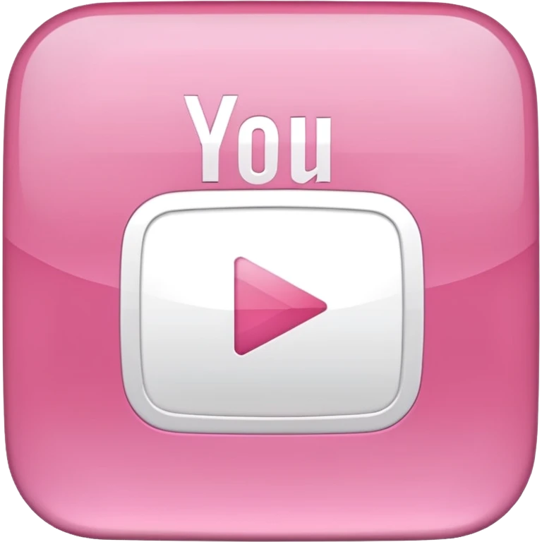 mix pink square youtube logo emoji
