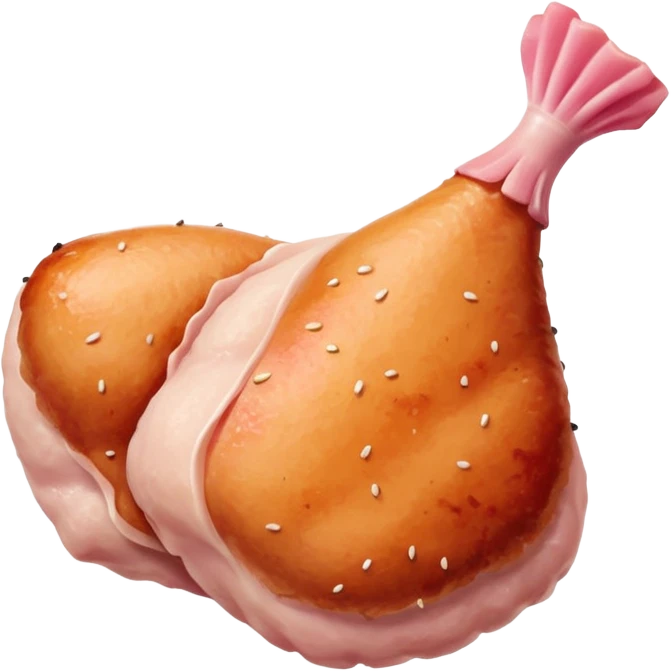 raw chicken thigh emoji