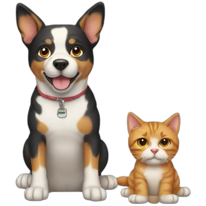 dog+cat emoji