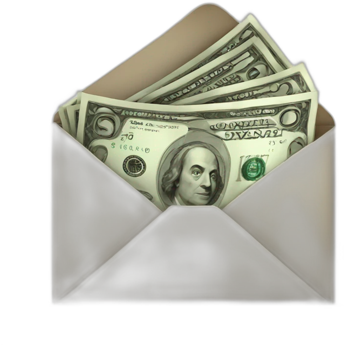 Money email emoji