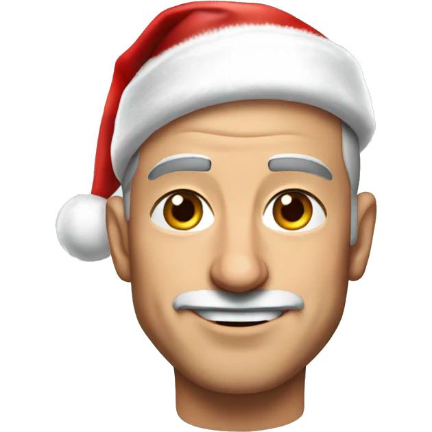 jeff bezos with santa hat emoji
