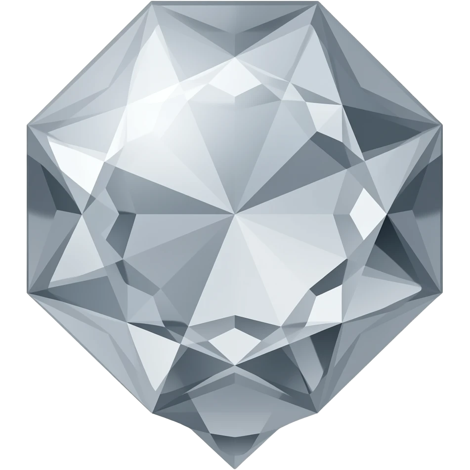 silver gem emoji