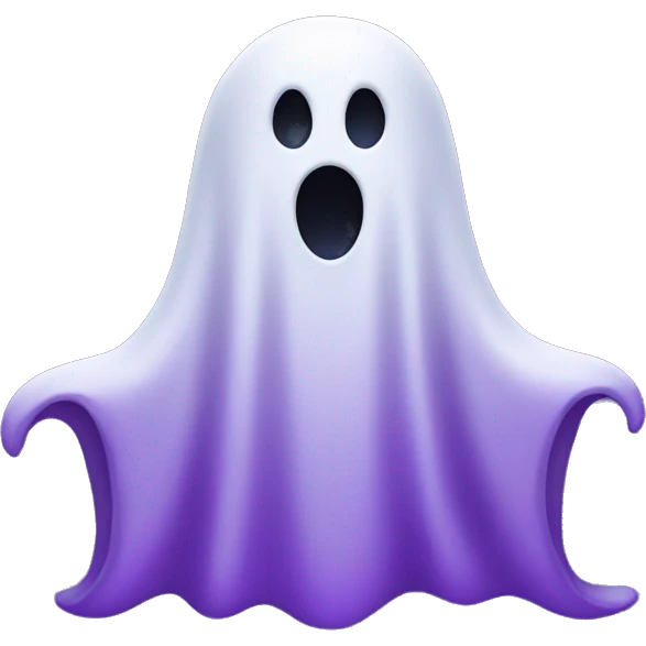 Purple ghost emoji emoji