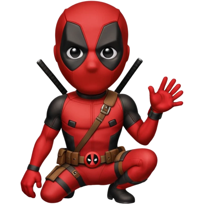 dogpool from Deadpool & Wolverine movie emoji