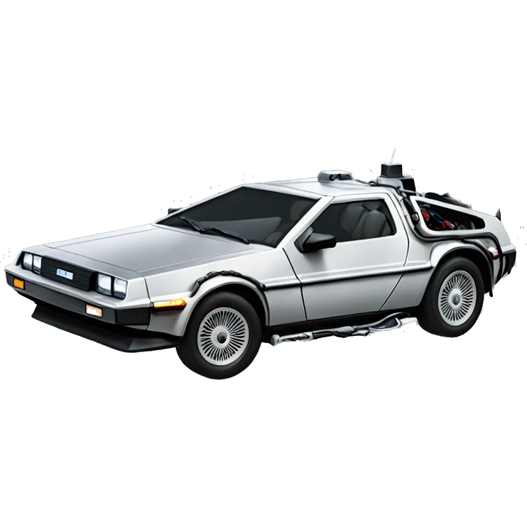 delorean emoji