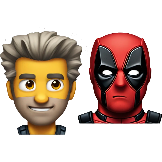 Deadpool wolverine emoji
