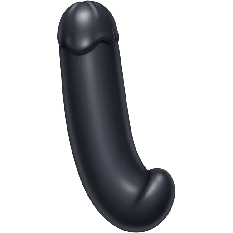 Big black penis emoji