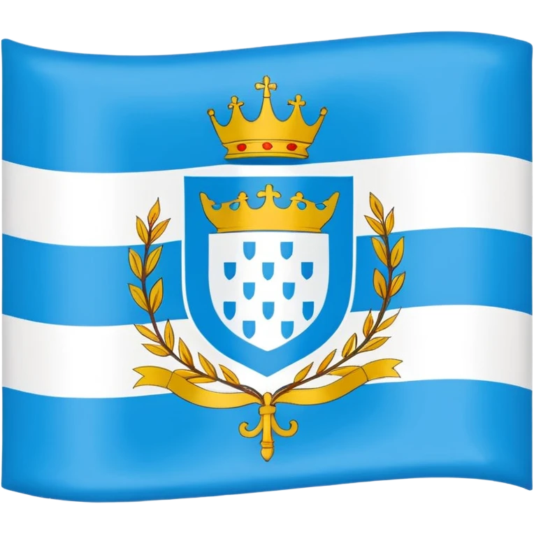 Bandera de Galicia emoji