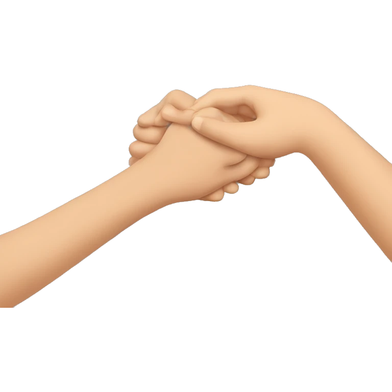 man holding women hand  emoji