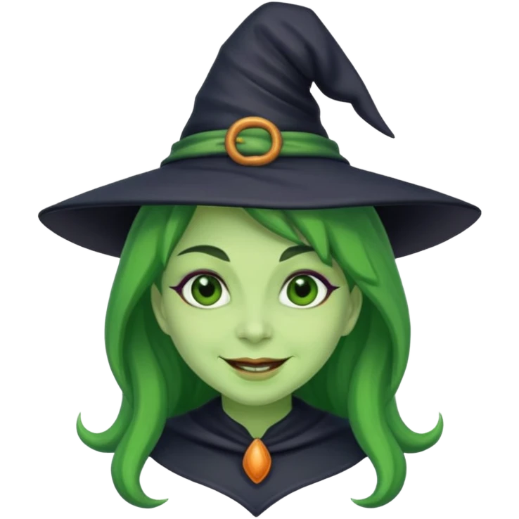 happy witch emoji
