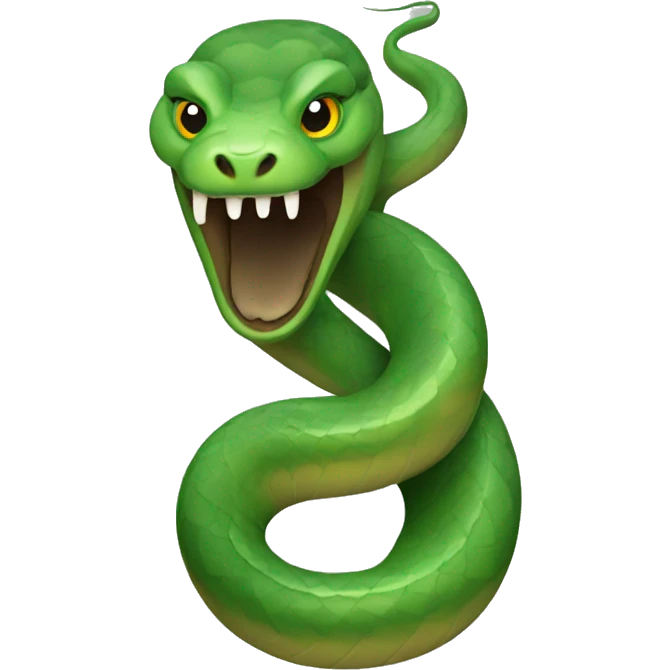 snake with nails emoji