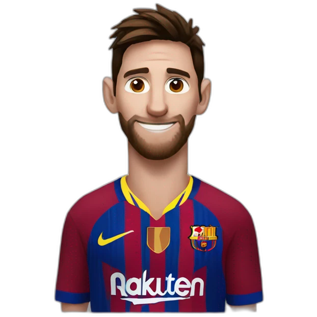 Messi the goat emoji