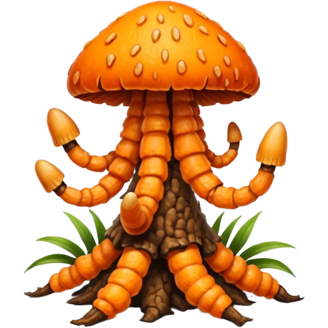 cordyceps mushroom emoji